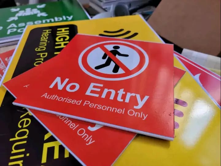Regulatory Signs in Kenya — Danix Signs Kenya