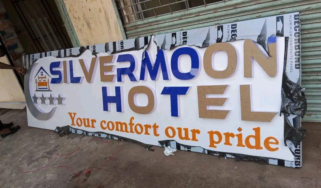 Restaurant LED signage Nairobi
