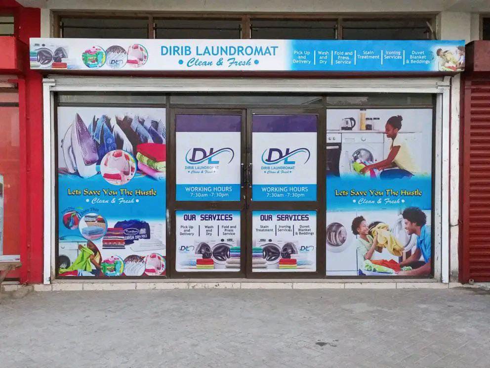 Window branding graphics Nairobi